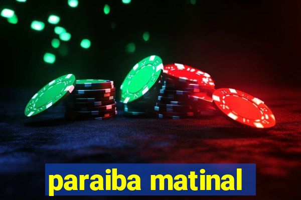 paraiba matinal